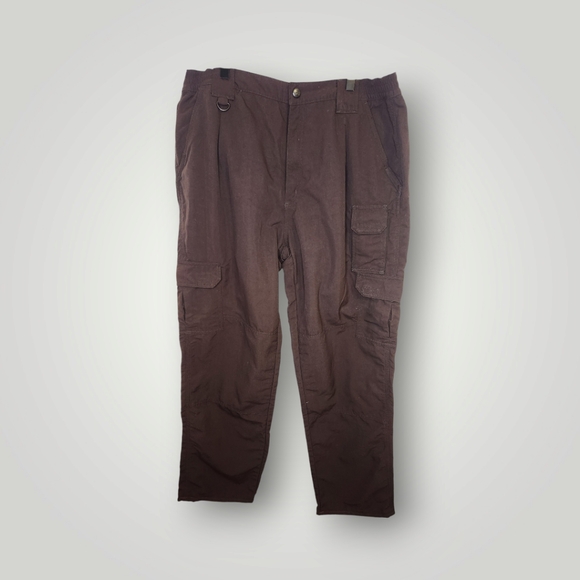 5.11 Tactical Series Pants Brown Nylon Cargo Prepper women 18 - Picture 1 of 15